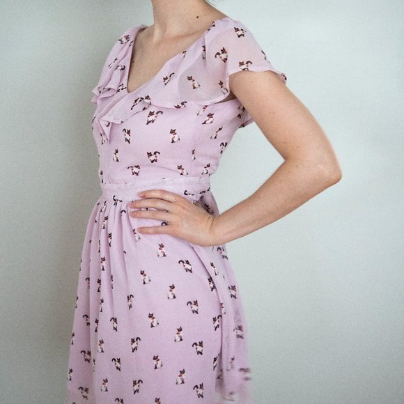 Lavender kitten dress from Boutique 1861 - Picture 3 of 6